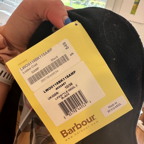 Barbour Loden Coat Size 6 - Picture 3 of 4